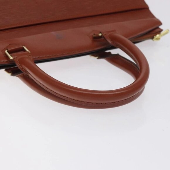LOUIS VUITTON Epi Riviera Hand Bag Brown M48183 LV Auth 128752 - Picture 9 of 16